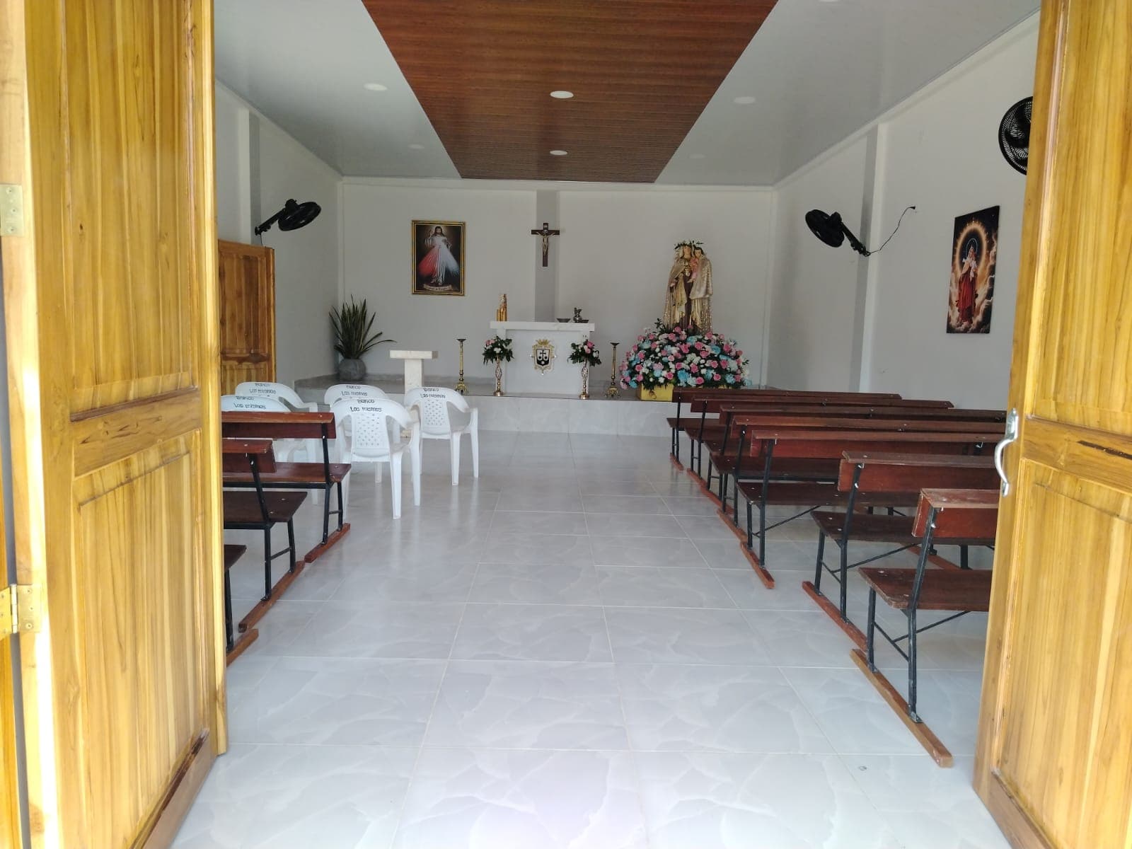 Inauguración de la primera capilla de Gambote — imagen 1