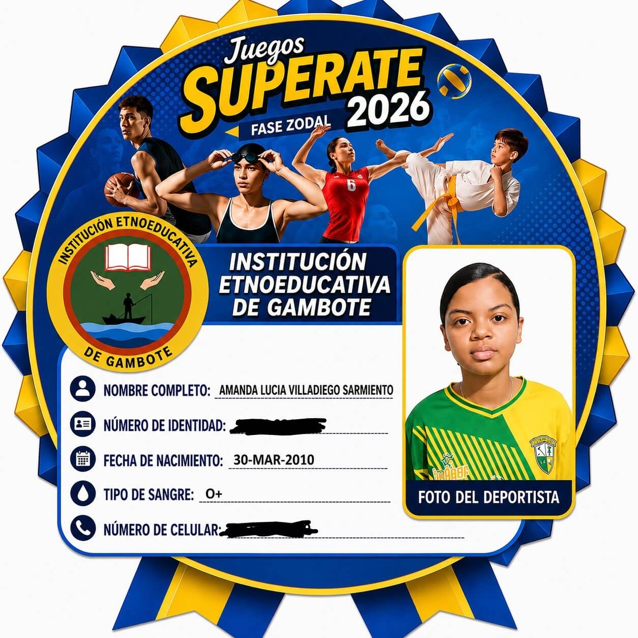 ¡La Institución Etnoeducativa de Gambote tiene un nuevo reto por delante - Juegos Superate 2026! — imagen 2