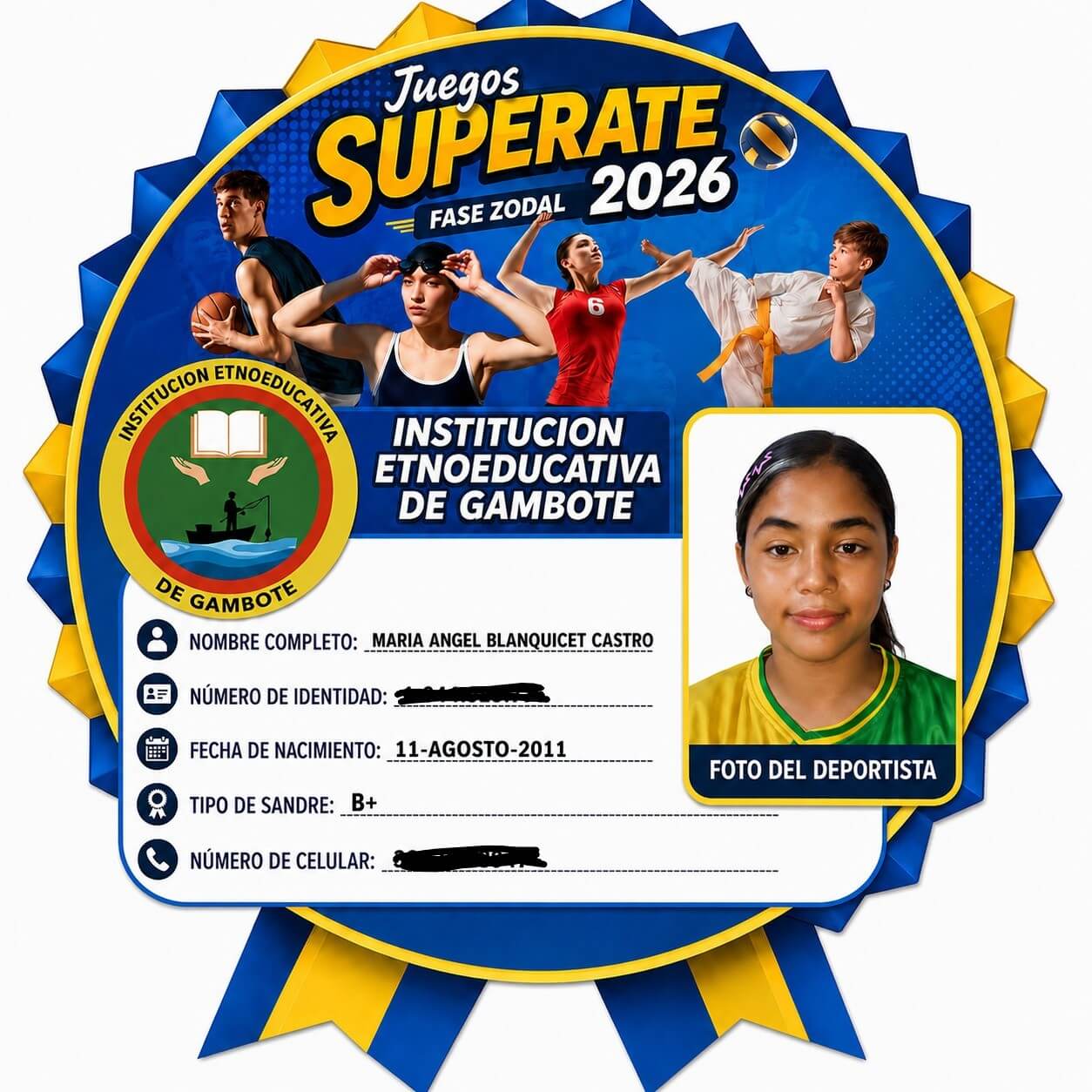 ¡La Institución Etnoeducativa de Gambote tiene un nuevo reto por delante - Juegos Superate 2026! — imagen 1